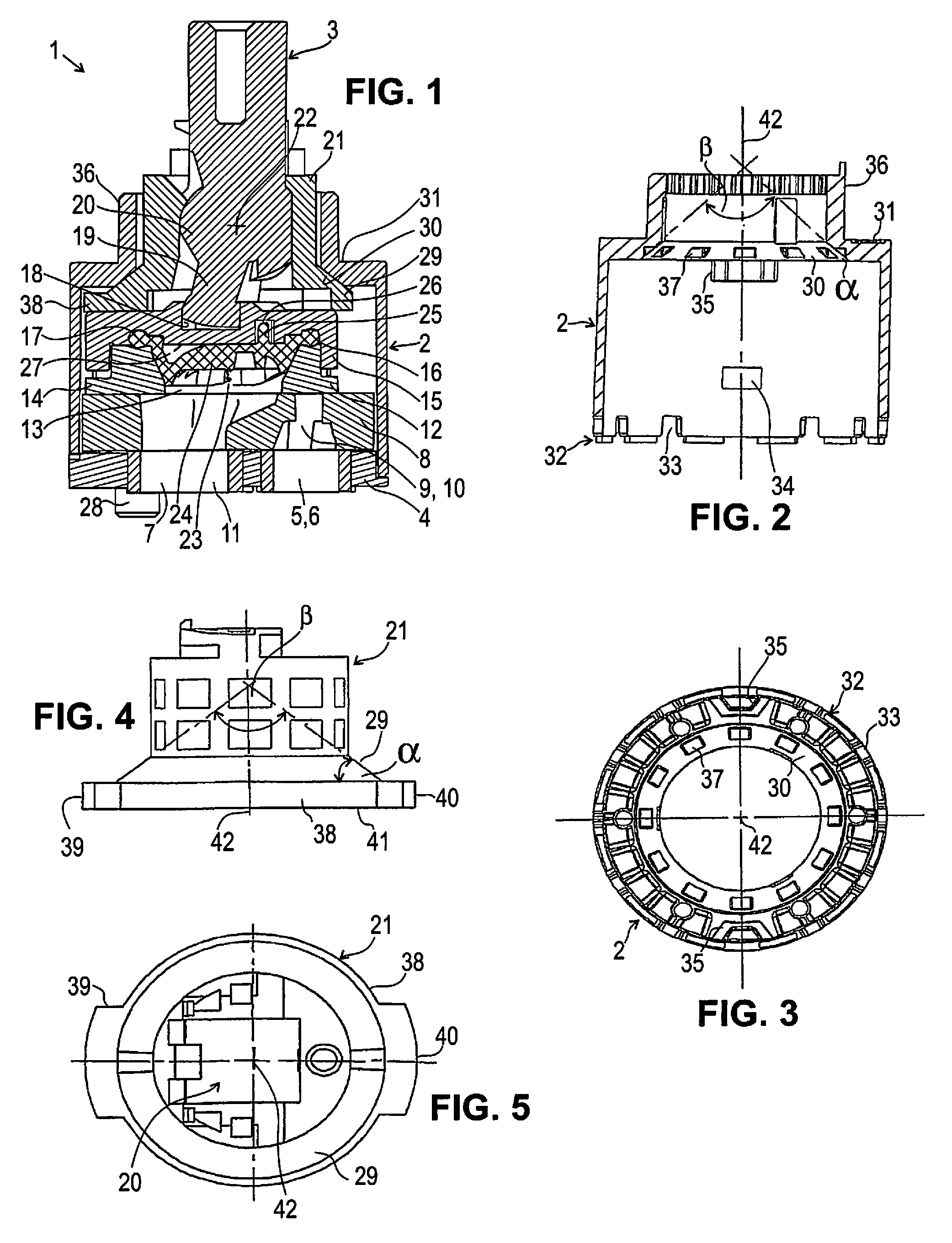 Cartridge housing