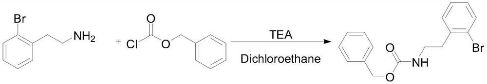 A kind of preparation method of (s)-5-bromo-1,2,3,4-tetrahydro-n-boc-isoquinoline-1-carboxylic acid