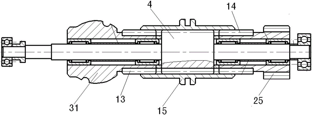 Multifunctional electric hammer structure