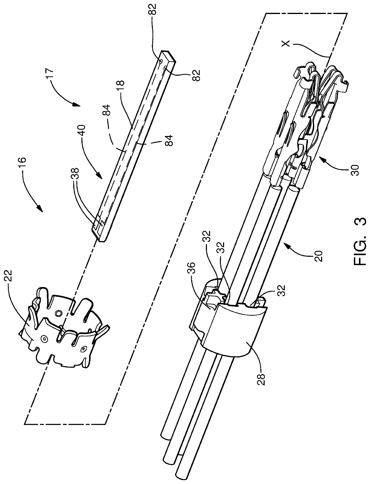 Exhaust sensor with high-temperature terminal