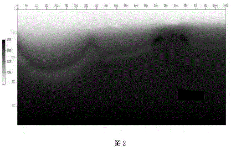 Wave-equation first-arrival travel-time chromatography method taking reverse-time migration algorithm as engine