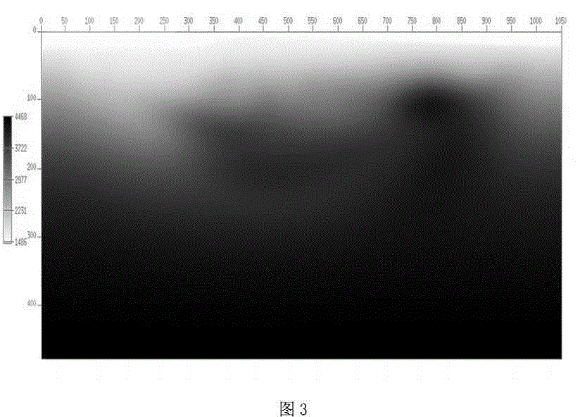 Wave-equation first-arrival travel-time chromatography method taking reverse-time migration algorithm as engine