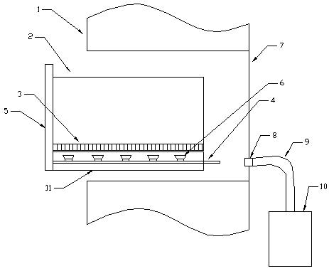 Drawer-type power distribution cabinet convenient to dedust and clean