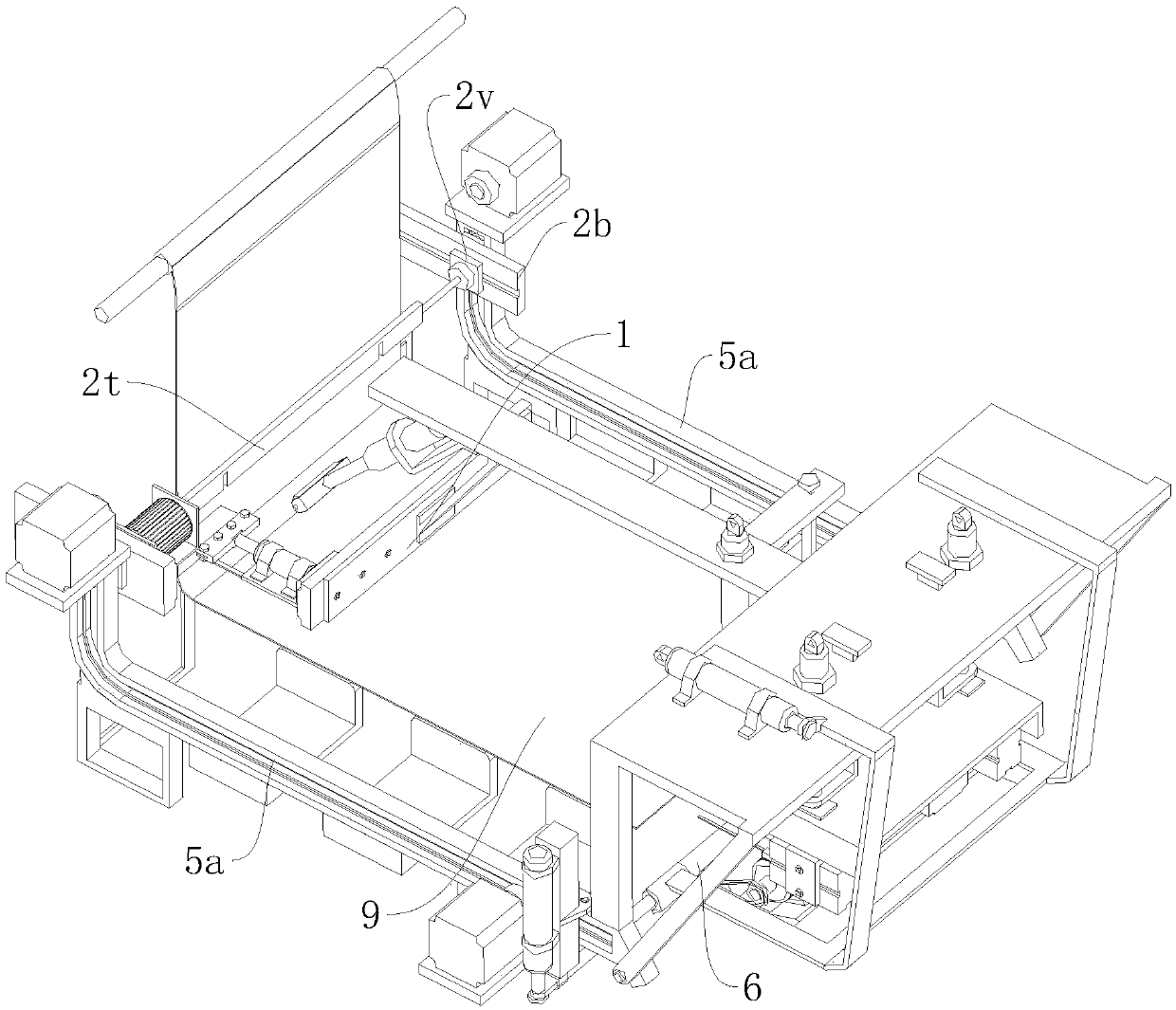 Automatic positioning packaging and attaching equipment of polaroid and production technology thereof