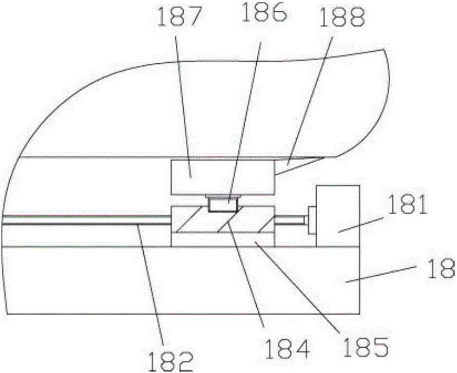 Full automatic plane labeling machine