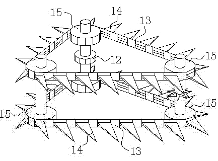 Straw recycling granulation locomotive