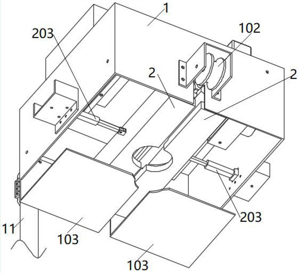 Dismounting device for insulator binding wire