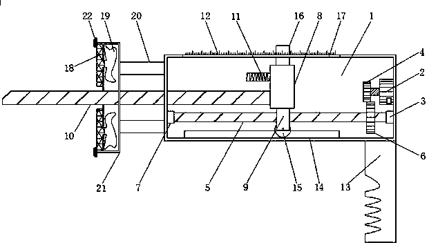 Handheld drilling machine for house building