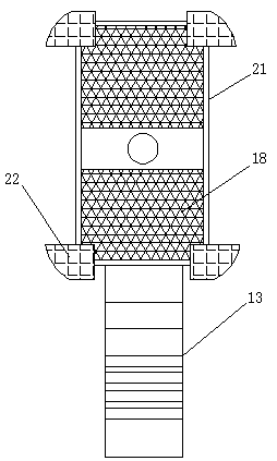 Handheld drilling machine for house building