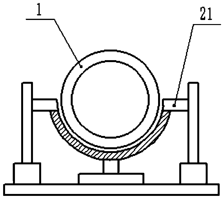 Sewage pipeline capable of realizing graded discharge