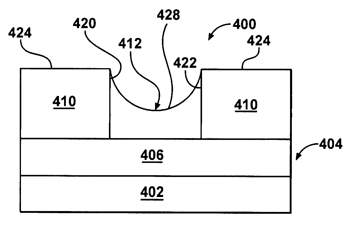 Liquid phase deposition of contacts in programmable resistance and switching devices