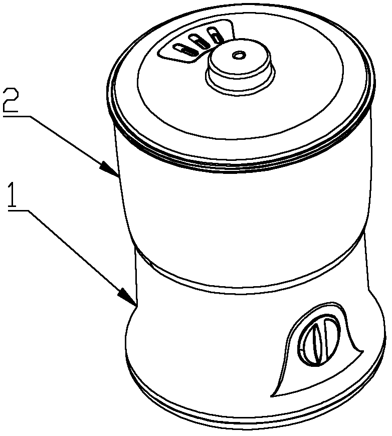 Soaking type household bean sprout machine and control method thereof