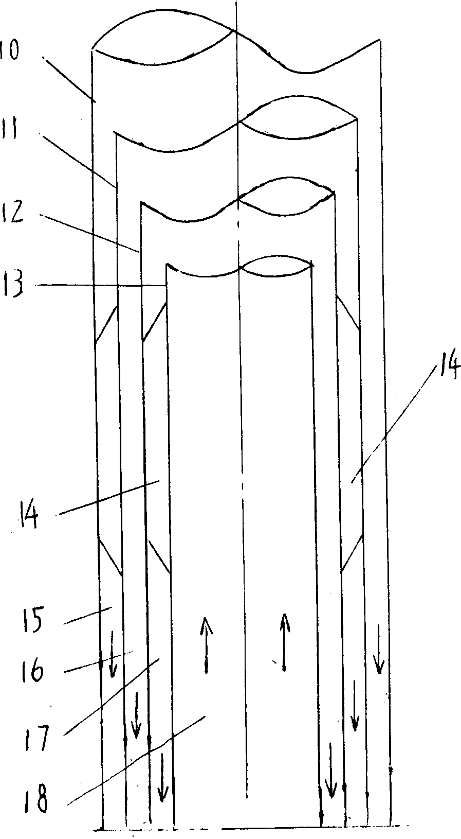 Hydraulic coal mining method without underground drilling