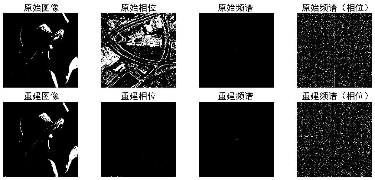 Frequency domain mosaic microscopy system based on spatial light modulator