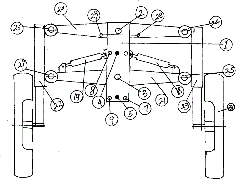 Anti-inclination device for vehicle