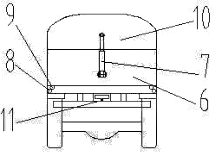 Multifunctional hydraulic slippage overlapped full-closed engineering emergency car