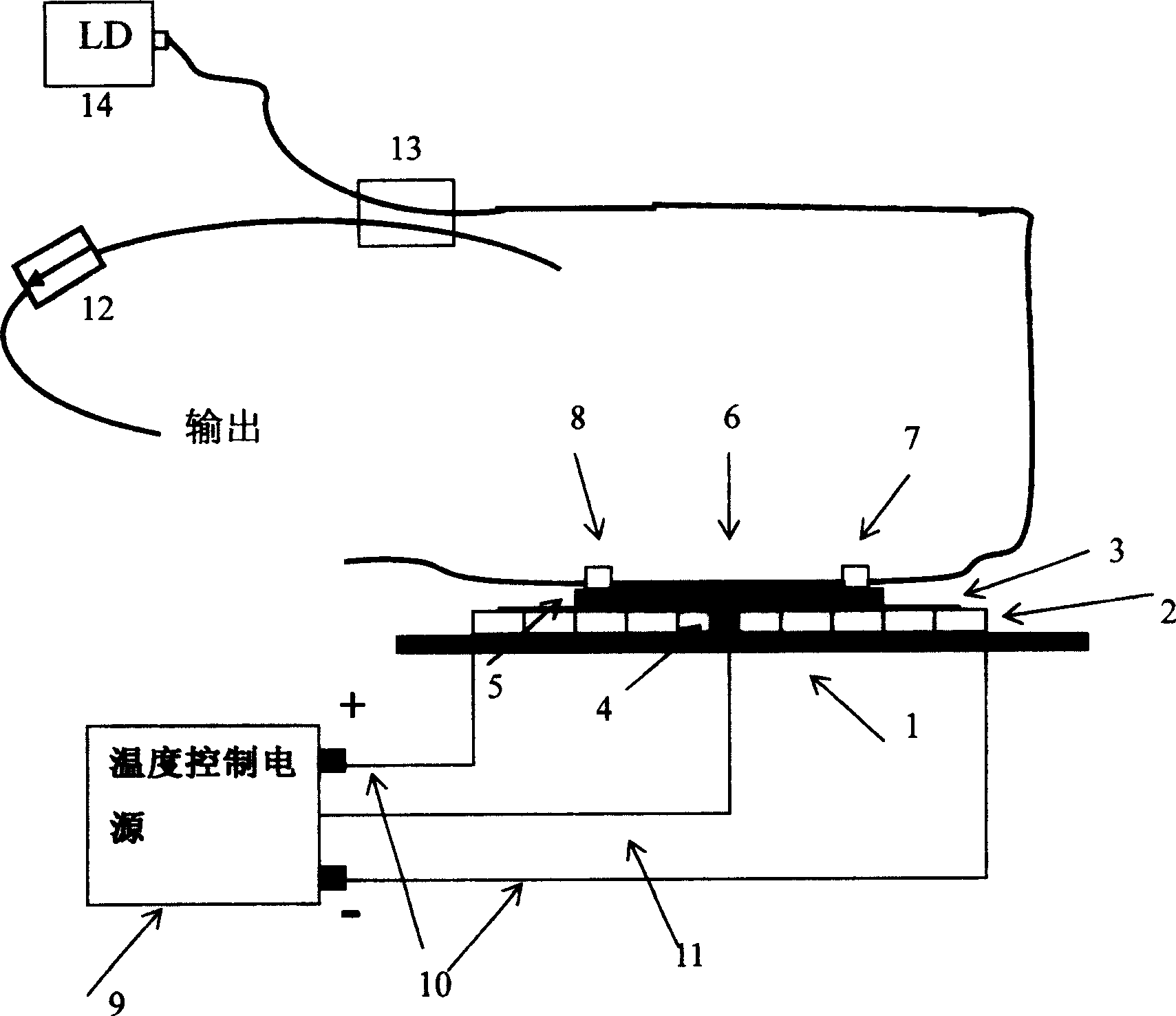 Distribution-feedback single-longitudinal mode optical-fiber laser