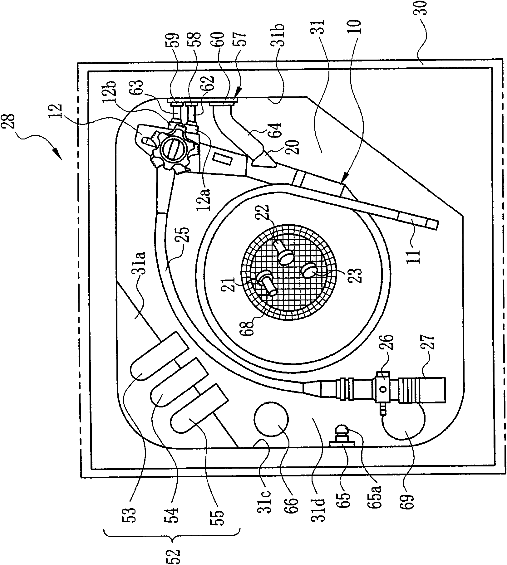 Endoscope cleaning and disinfecting device and method for preparing disinfection liquid used for the endoscope cleaning and disinfecting device