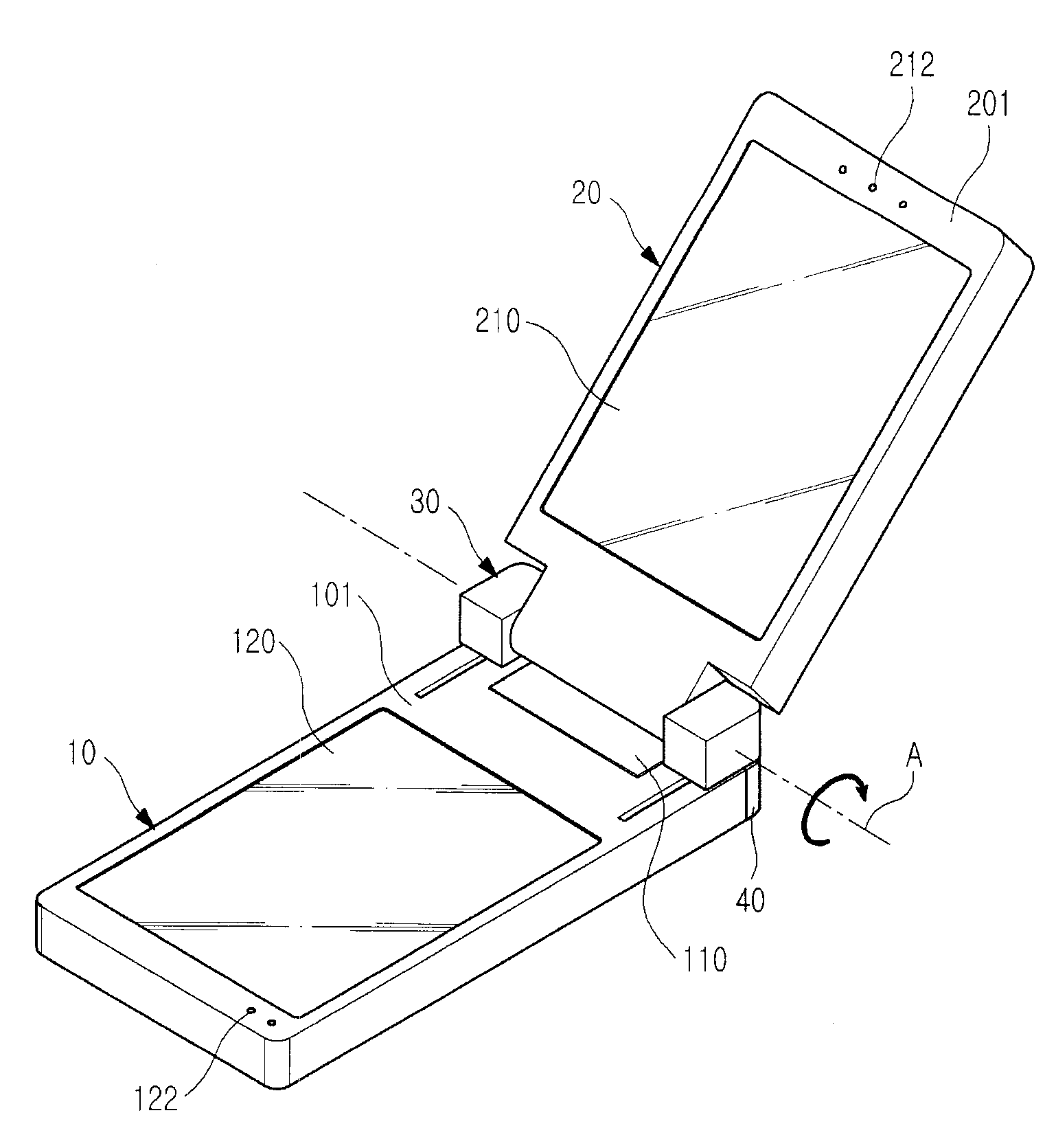 Portable terminal for multimedia