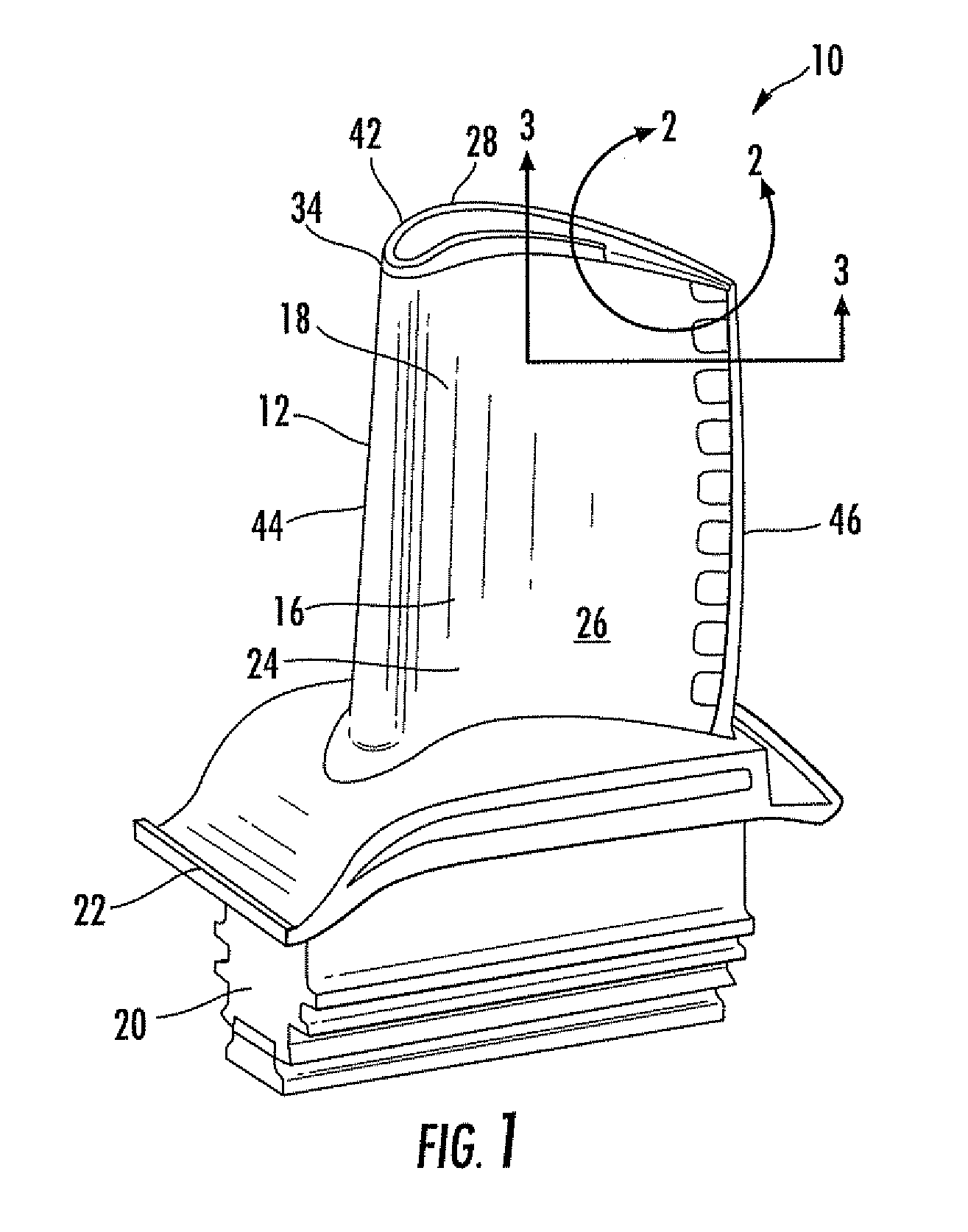 Turbine Blade Tip Cooling System