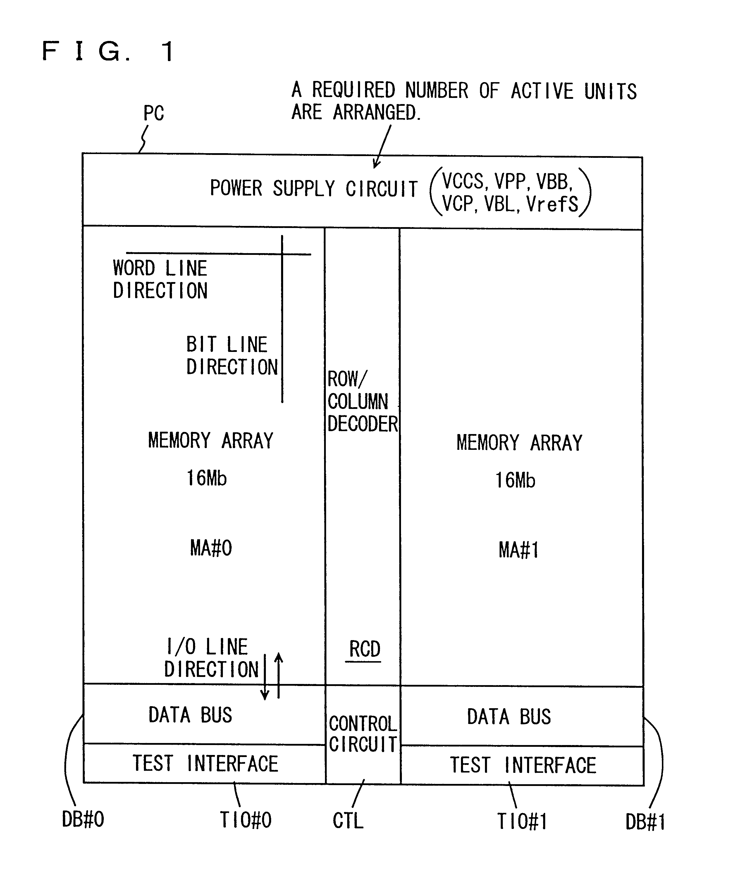 Semiconductor integrated circuit device having an internal voltage generating circuit layout easily adaptable to change in specification