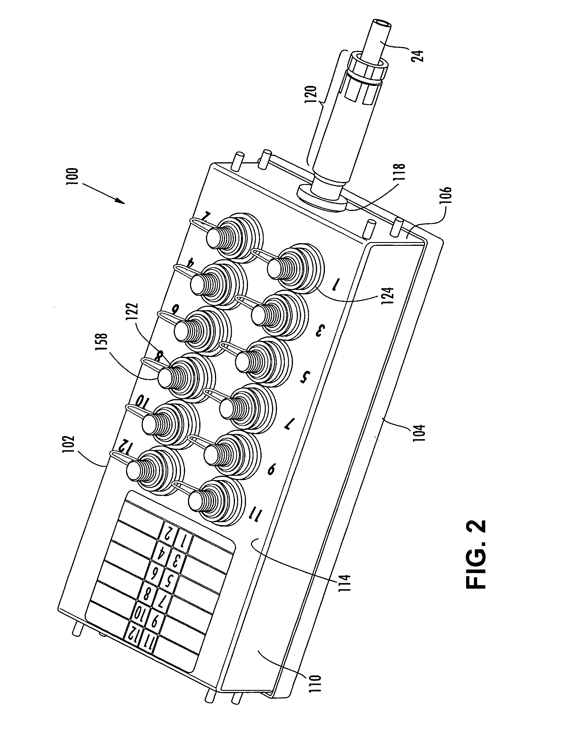 Multi-port optical connection terminal