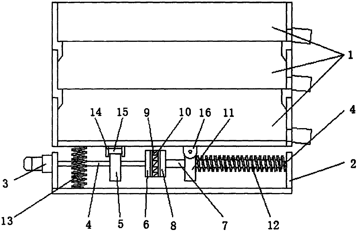 Efficient wheat flour screening device for food processing