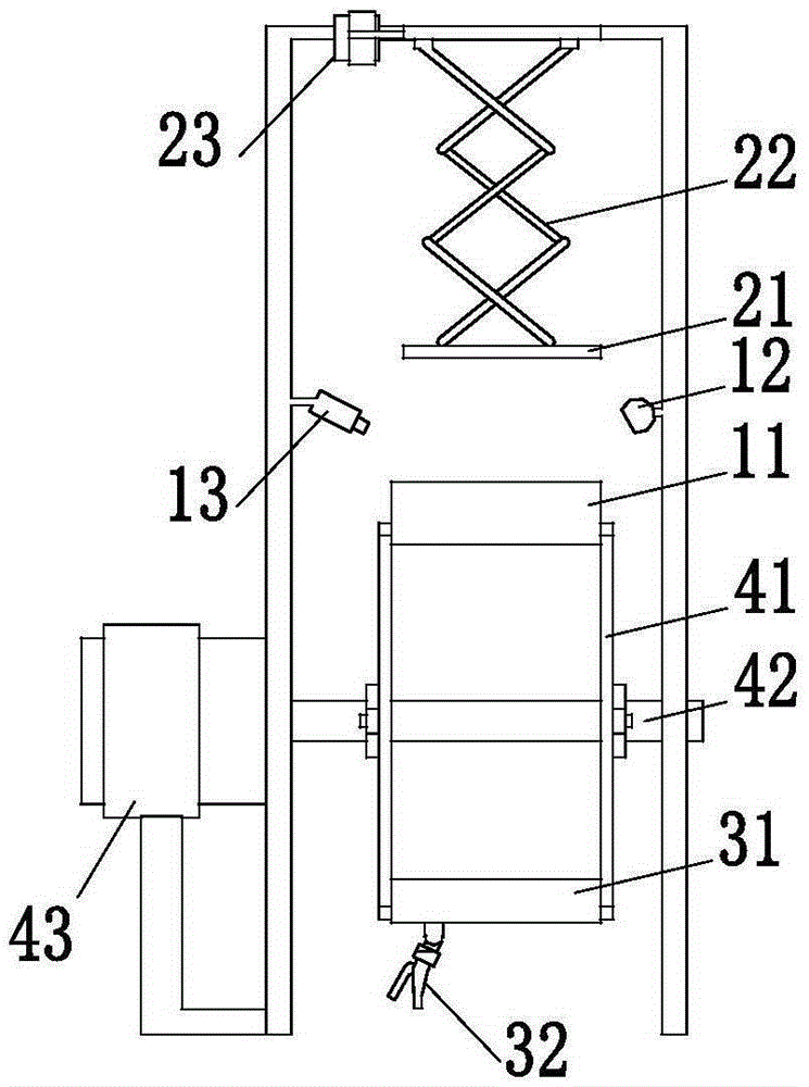 Couch grass spike positioning and picking device