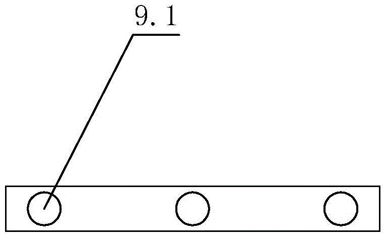 Measuring instrument foot stool capable of automatically ascending, descending and leveling