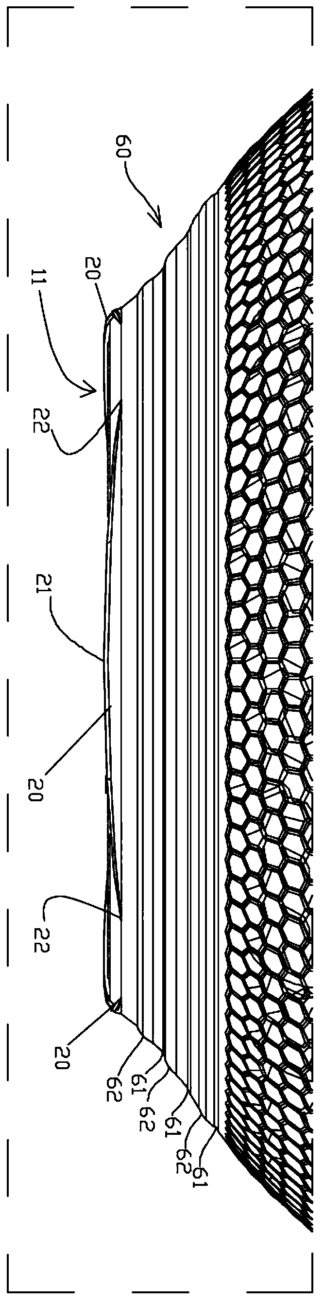 Light energy-saving pan