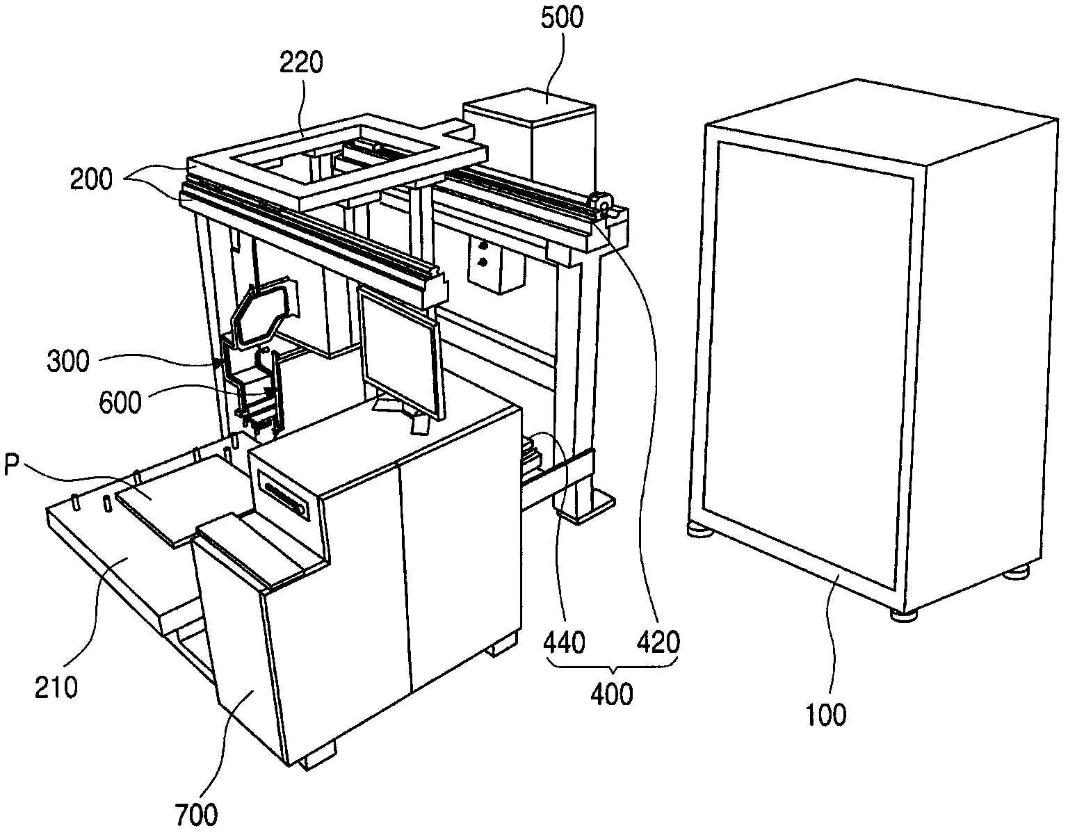 Three-dimensional curved surface processing apparatus for thick plate using high frequency induction heating by controlling automatic precise positioning of coil