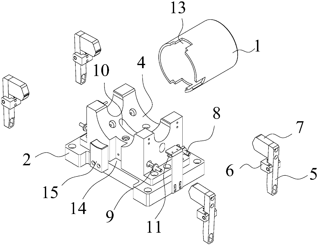 Automatic gluing apparatus