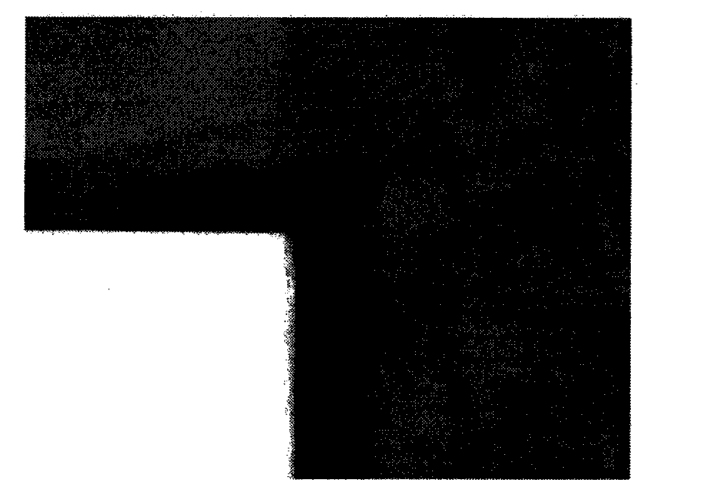 Novel upper light source inclined illumination type image collecting method for tile size detection