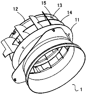 Air supply device of air conditioner