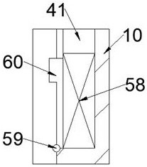 Dustproof and moistureproof distribution box capable of continuously dissipating heat