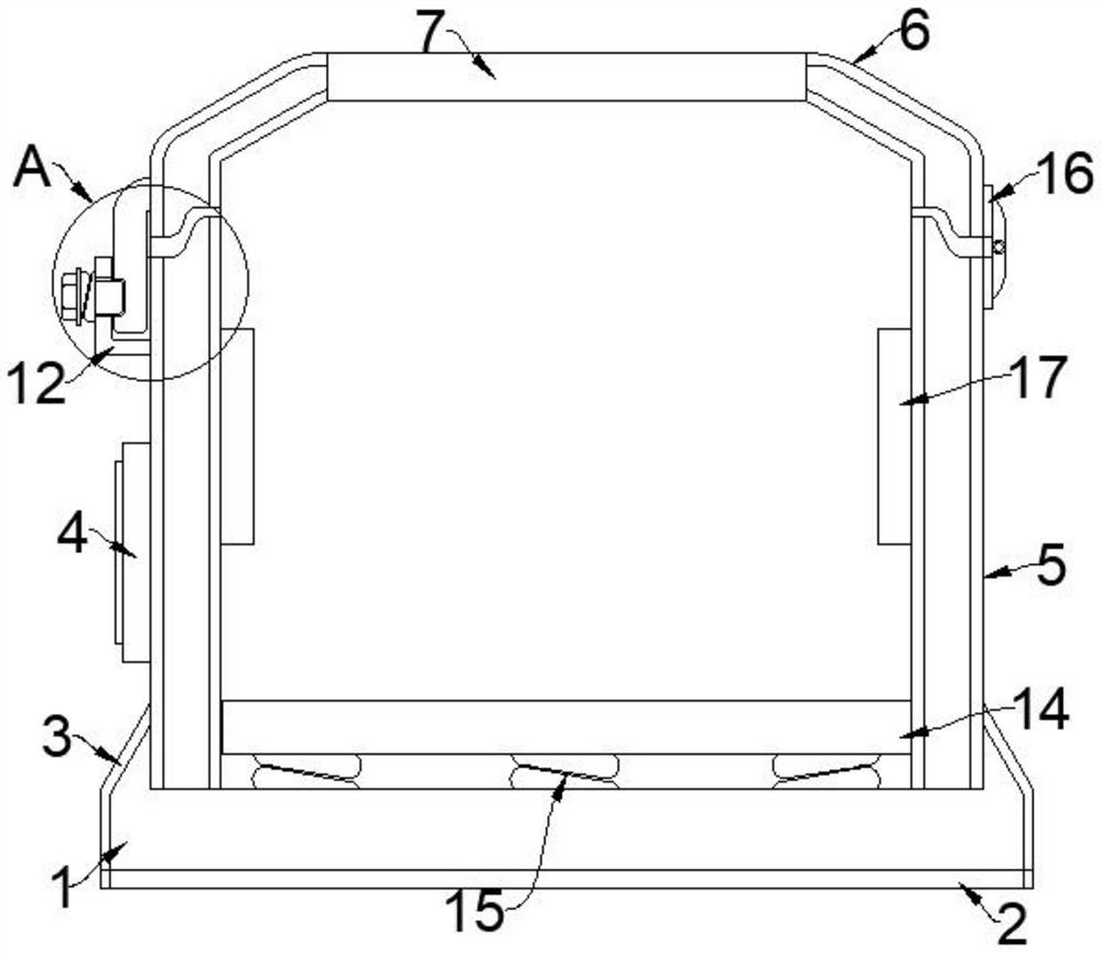 Waterproof carton with lock catch structure