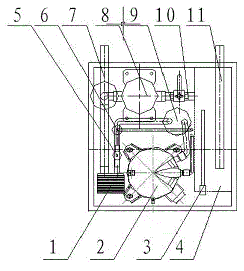 Integrally-sealed central air conditioner outdoor unit