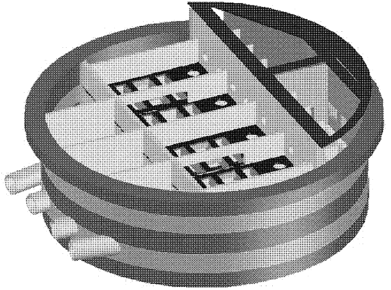 Water inlet pump chamber and method