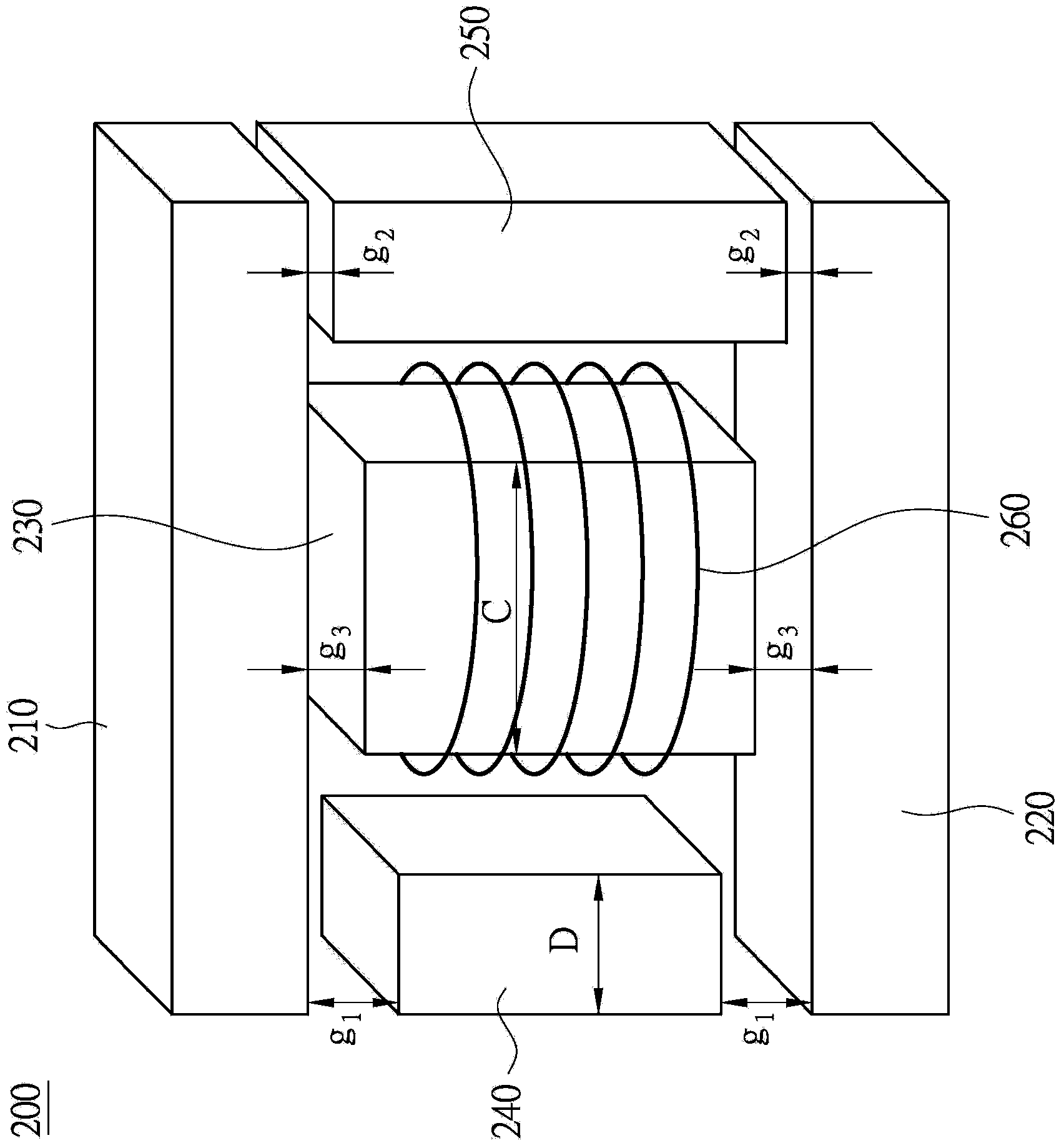 Nonlinear inductor