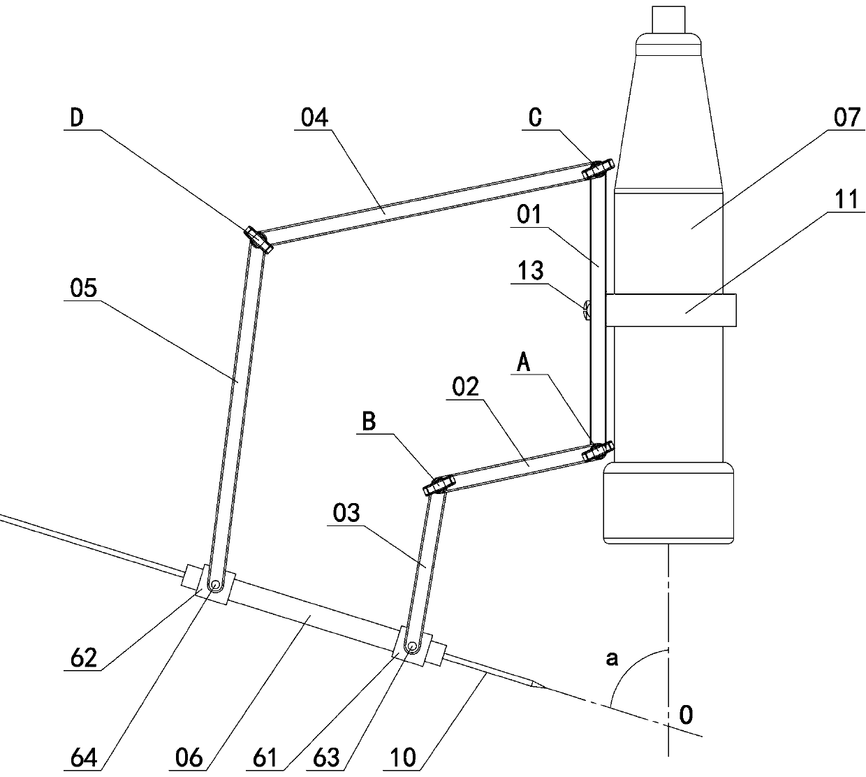 Abdominocentesis needle guiding and directing device