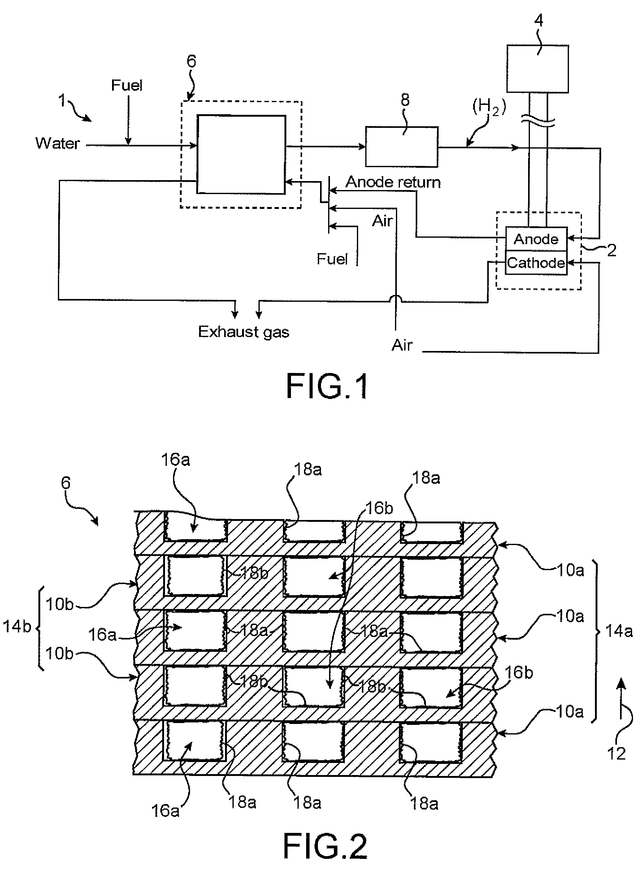 Heat Exchanger System Comprising Fluid Circulation Zones Which are Selectively Coated with a Chemical Reaction Catalyst