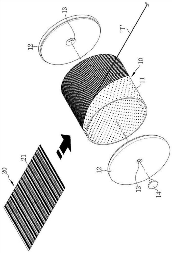 Apparatus and method for dyeing waterless precursor using vacuum transfer, and precursor manufactured according to dyeing method