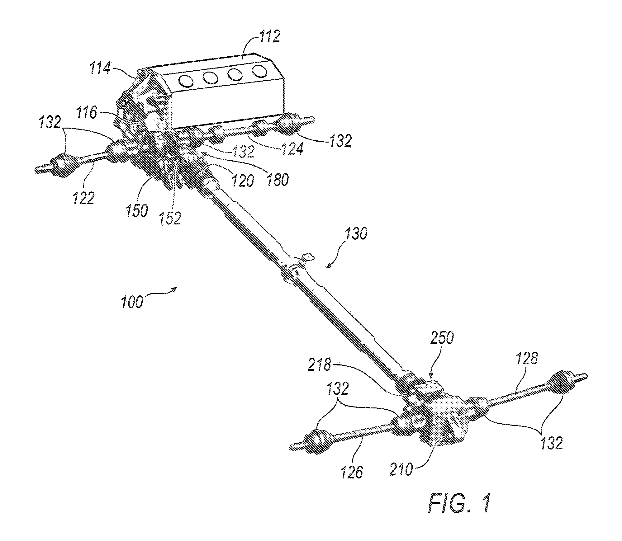 Power Transfer Unit Shaft Input