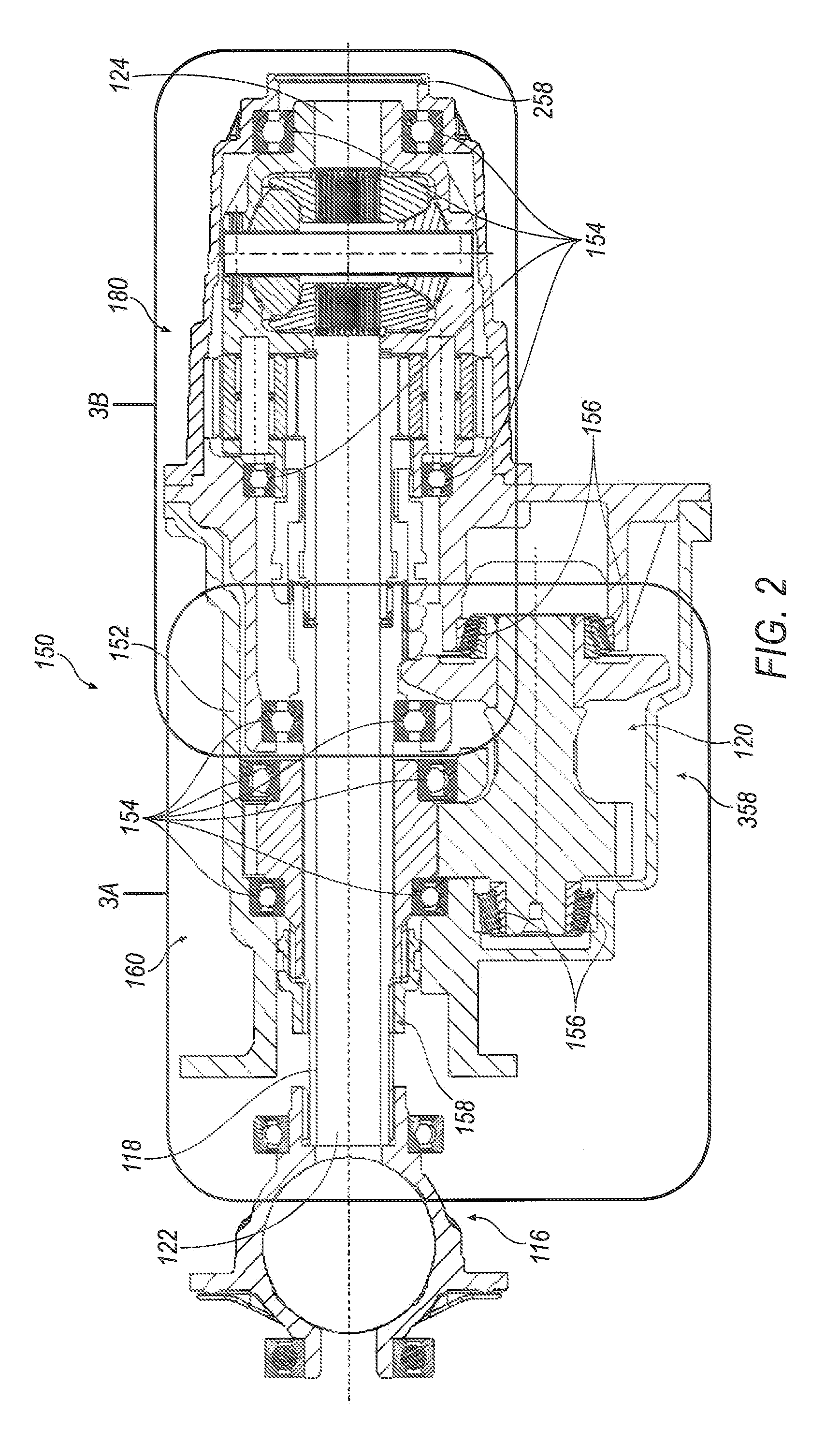 Power Transfer Unit Shaft Input