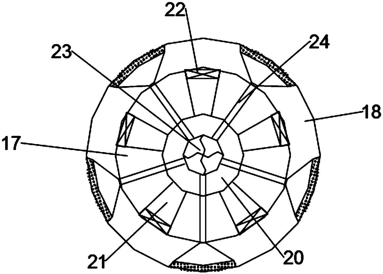 Device for cleaning construction site