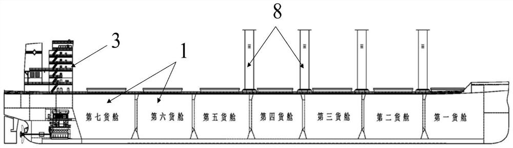 A bulk carrier with comprehensive energy-saving effect meeting the high stage requirements of eedi