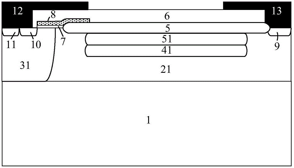 Transverse high-pressure device and manufacturing method thereof