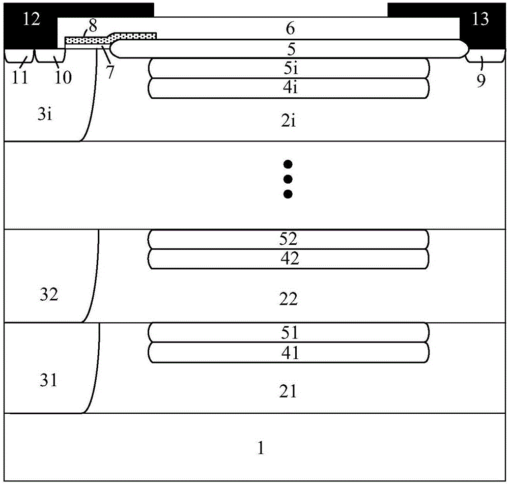 Transverse high-pressure device and manufacturing method thereof