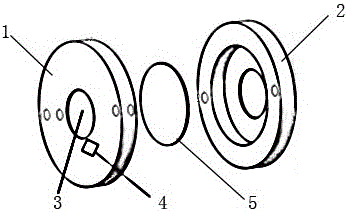 High-temperature spectrum emissivity measuring method and device of infrared window