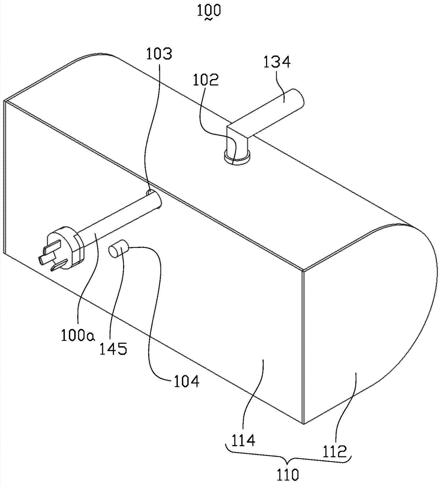 Electric wire retracting device and automobile
